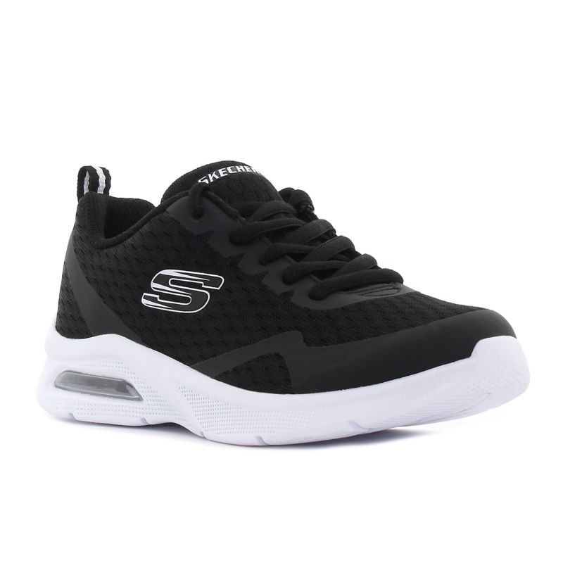 Skechers - Microspec Max fekete fiú sneaker
