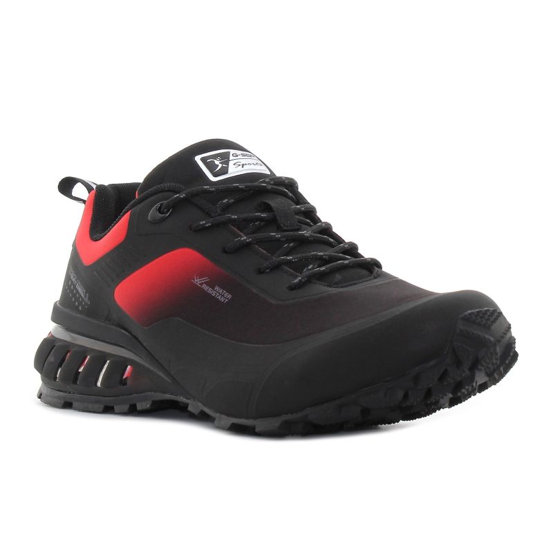 Knup - Soft Shell fekete férfi sneaker