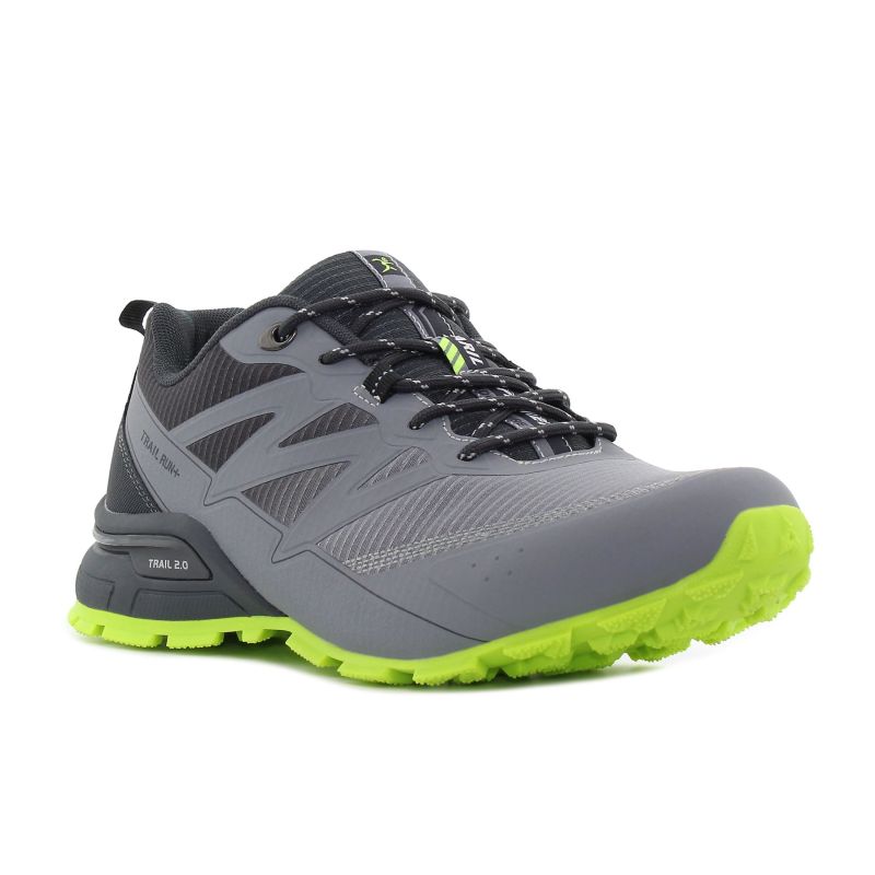 Knup - Trail Run szürke férfi sneaker -423M4