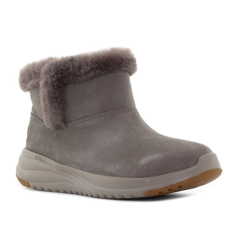 Skechers On The Go Stellar - Cizme de gleznă pentru femei, impermeabile, Cozy Step-01