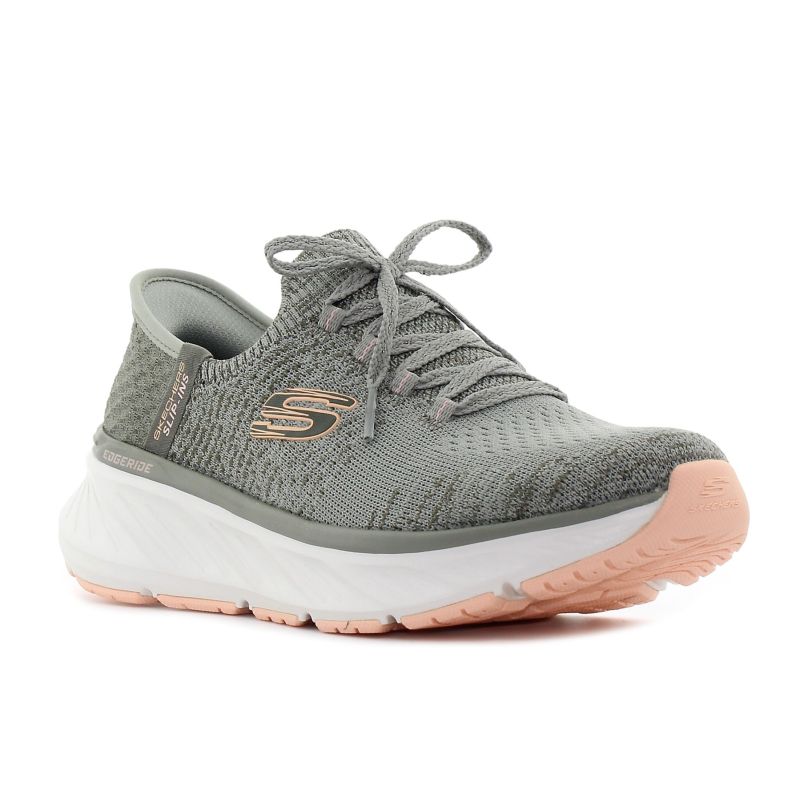 Skechers Slip-Ins - Relaxed Fit Edgeride - Impression khaki pantofi slip-in pentru femei-01