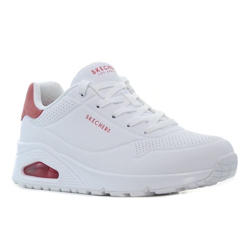 Skechers Uno - Pop Back fehér női cipő-01