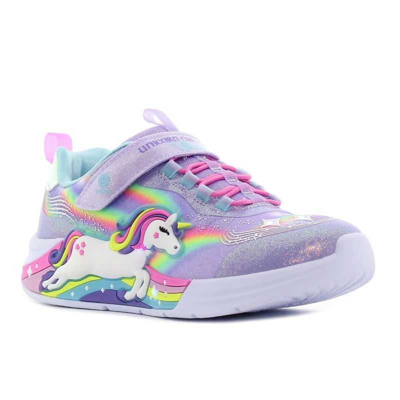 Skechers S-Lights - Unicorn Chaser fulgerător pantofi pentru copii-01