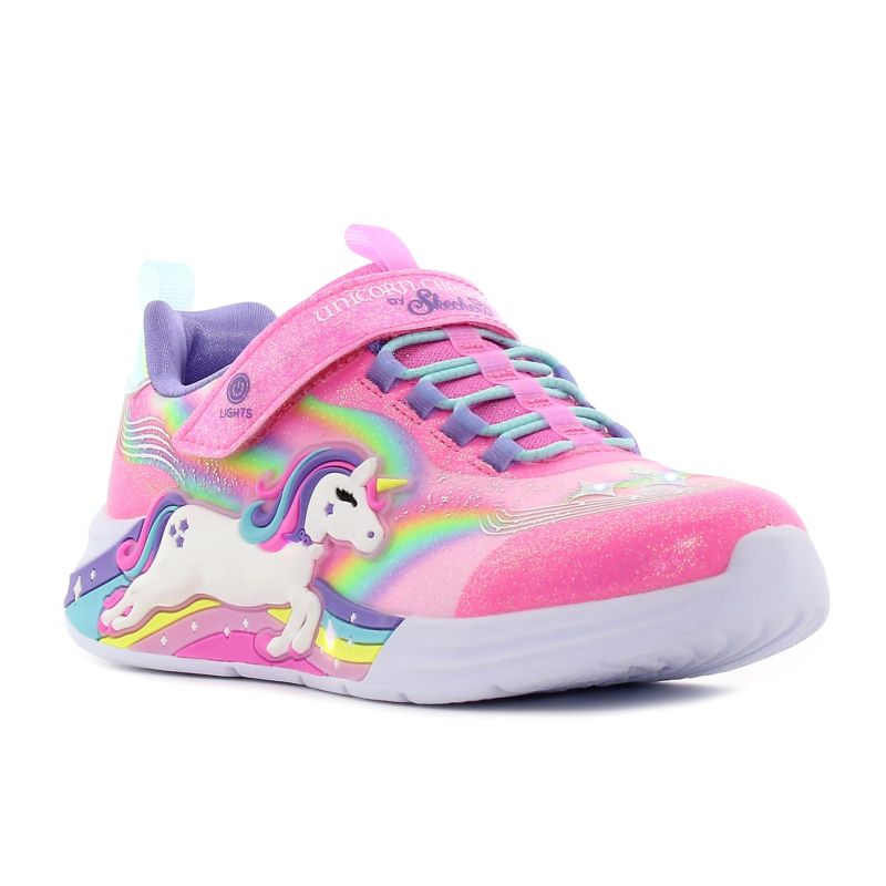 Skechers Unicorn Chaser flashing copii pantofi-01