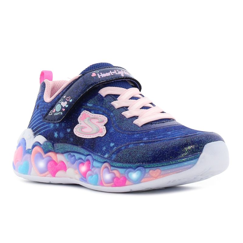 Skechers S-Lights - Eternal Heart Lumini intermitente pentru copii-01