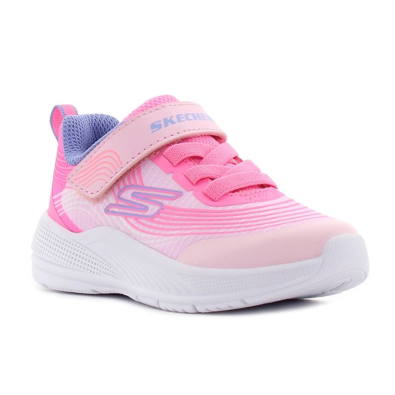 Skechers Microspec Advance rózsaszín baba cipő