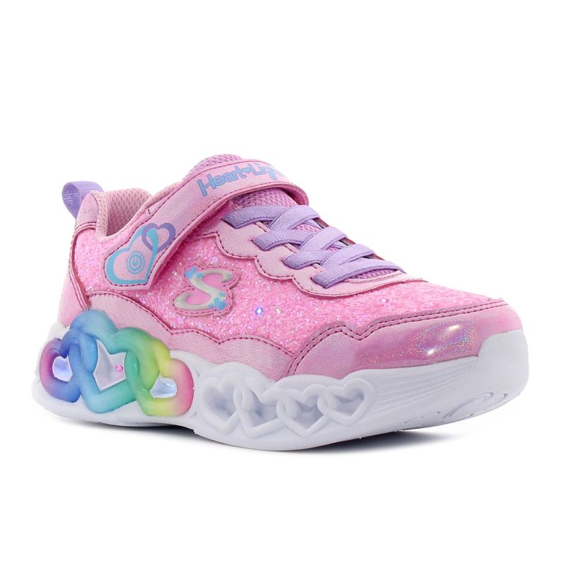 Skechers Infinite Heart Lights - Fresh Love flashing pantofi pentru copii-01