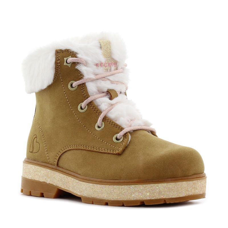 Cizme pentru copii cu căptușeală Skechers Street Glitz-01