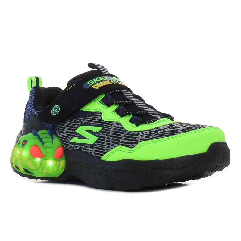 Skechers S Lights - Creature - Lumini intermitente pantofi pentru copii-01
