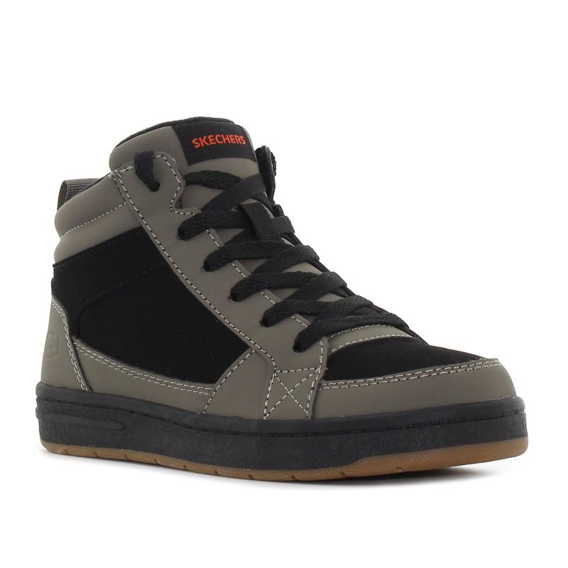 Skechers Smooth Street - Cozy Zip khaki copii pantofi-01