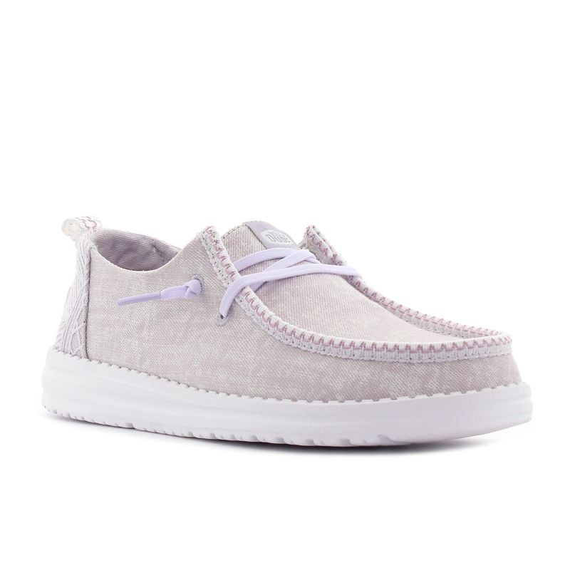Hey Dude - Wendy Surf Wash lila női mokaszin és vitorlás cipő