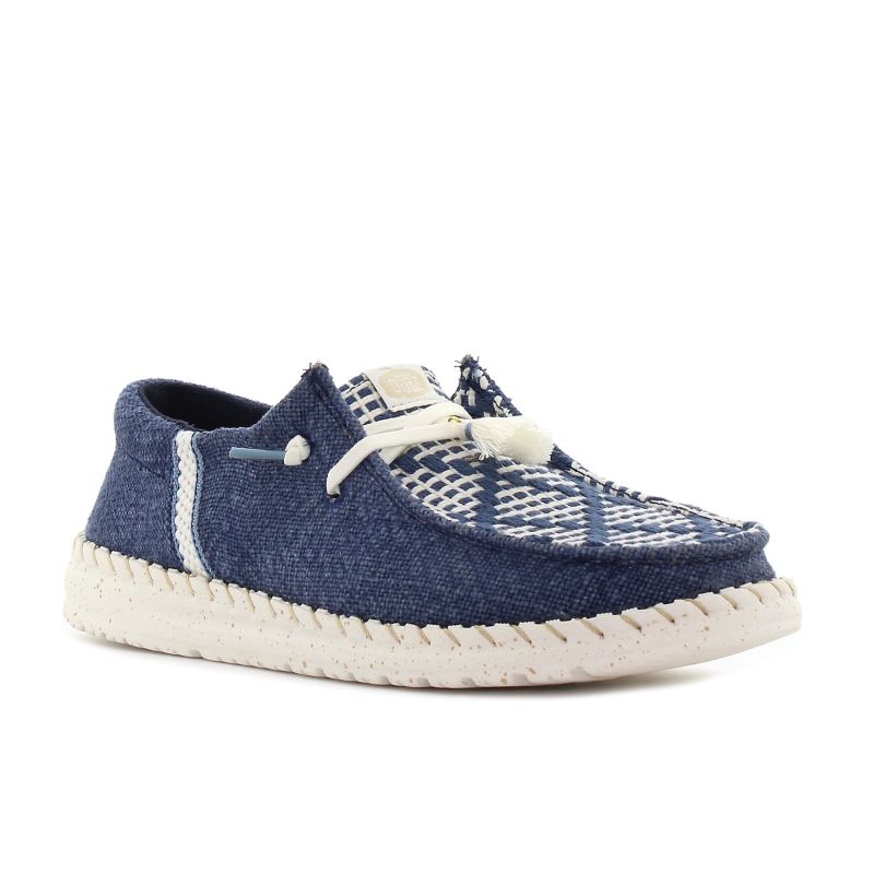 Hey Dude - Wendy Funk Coastal Jute sötétkék női mokaszin