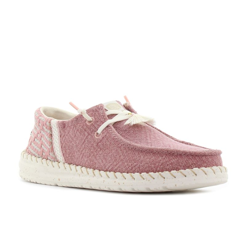Hey Dude - Wendy Funk Coastal Jute rózsaszín női mokaszin