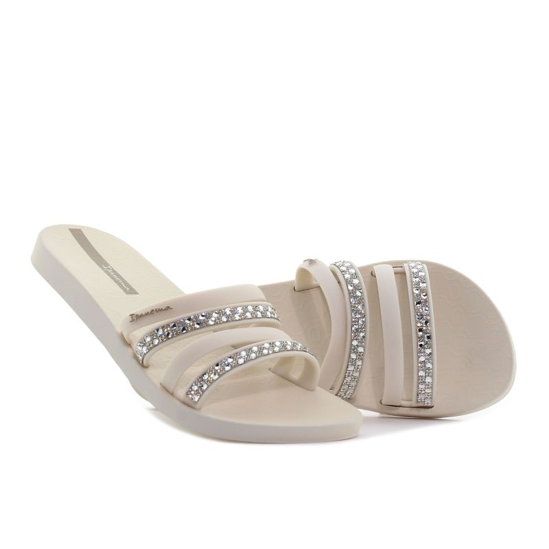Ipanema Chic Slide bézs női papucs