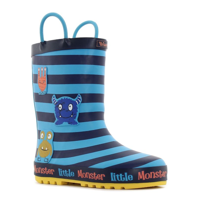Wink - Cizme de cauciuc pentru copii RB Monster-01