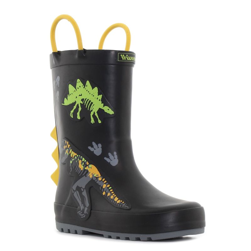 Wink - Aqqo - Fossil fekete baba gumicsizma