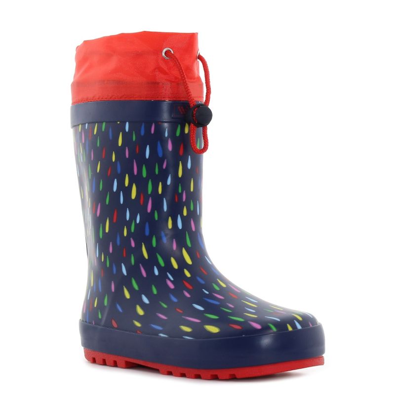 Wink - Aqqo - Ghete de cauciuc pentru copii cu căptușeală Raindrop-01