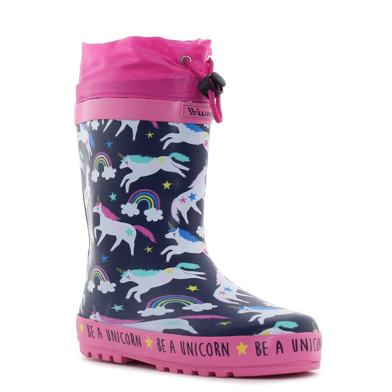 Wink - Aqqo - Încălțăminte pentru copii căptușită cu unicorn-01