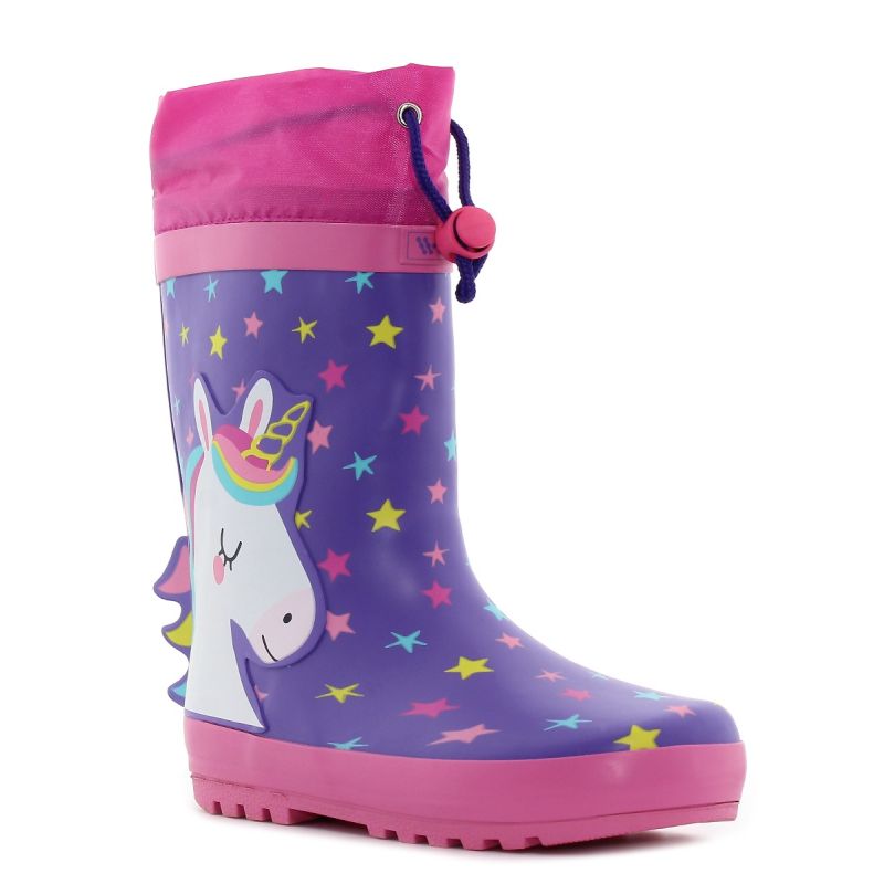 Wink - Aqqo - Încălțăminte pentru copii căptușită cu unicorn-01