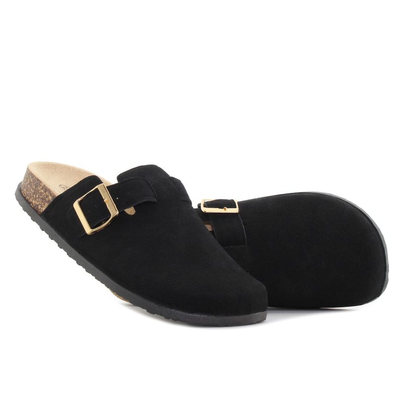 Yolera - Kloe fekete női papucs