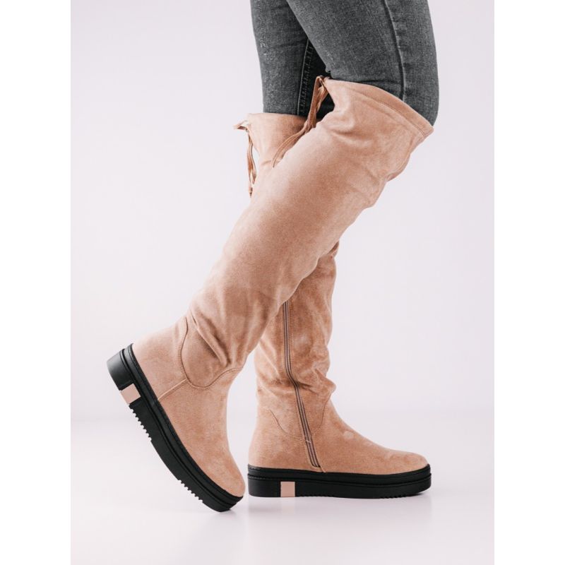 Yolera - Enes cizme cu toc înalt pentru femei-01