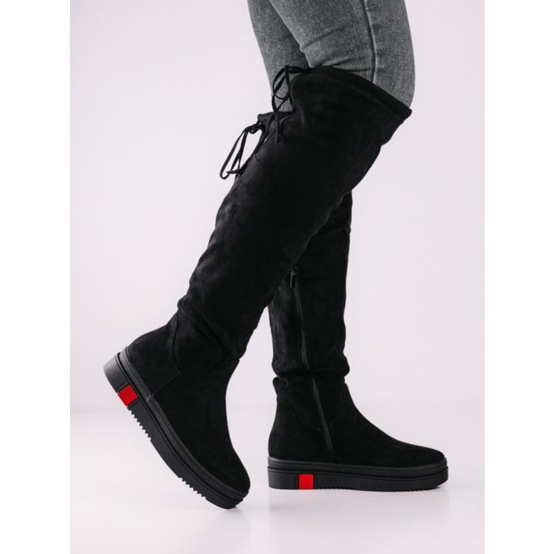 Yolera - Enes cizme cu toc înalt pentru femei-01