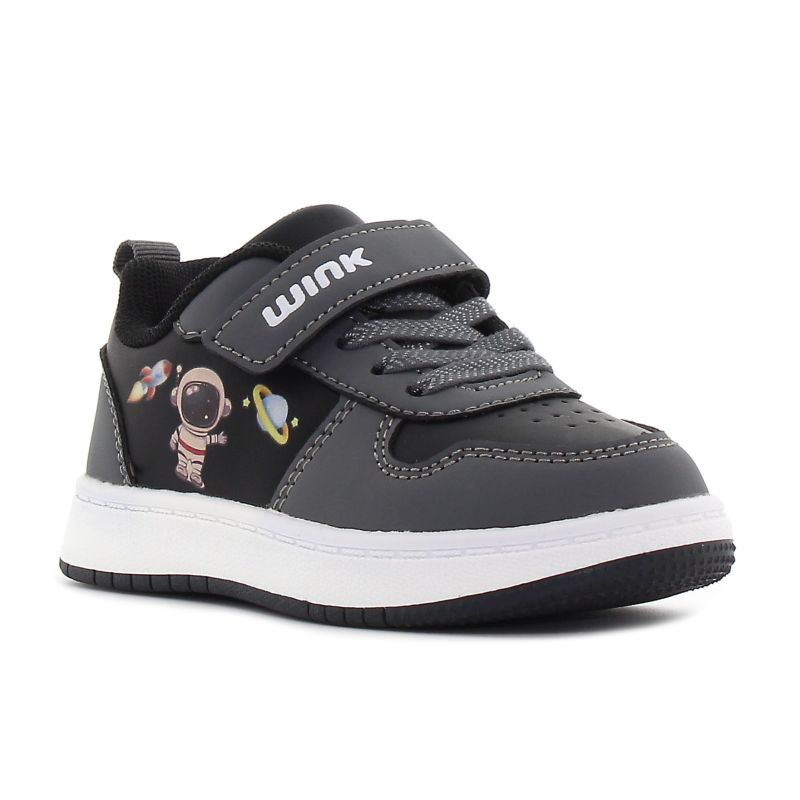 Wink - Ymir sötétszürke baba cipő