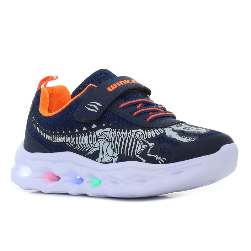 Wink - Paleo Scelet flashing copii pantofi-01