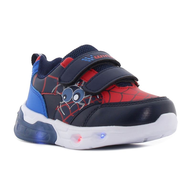 Wink - Vibor sötétkék villogó baba cipő