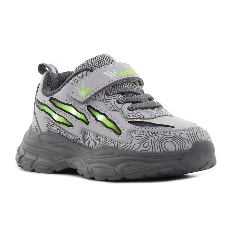 Wink - Dano III szürke villogó gyerek cipő