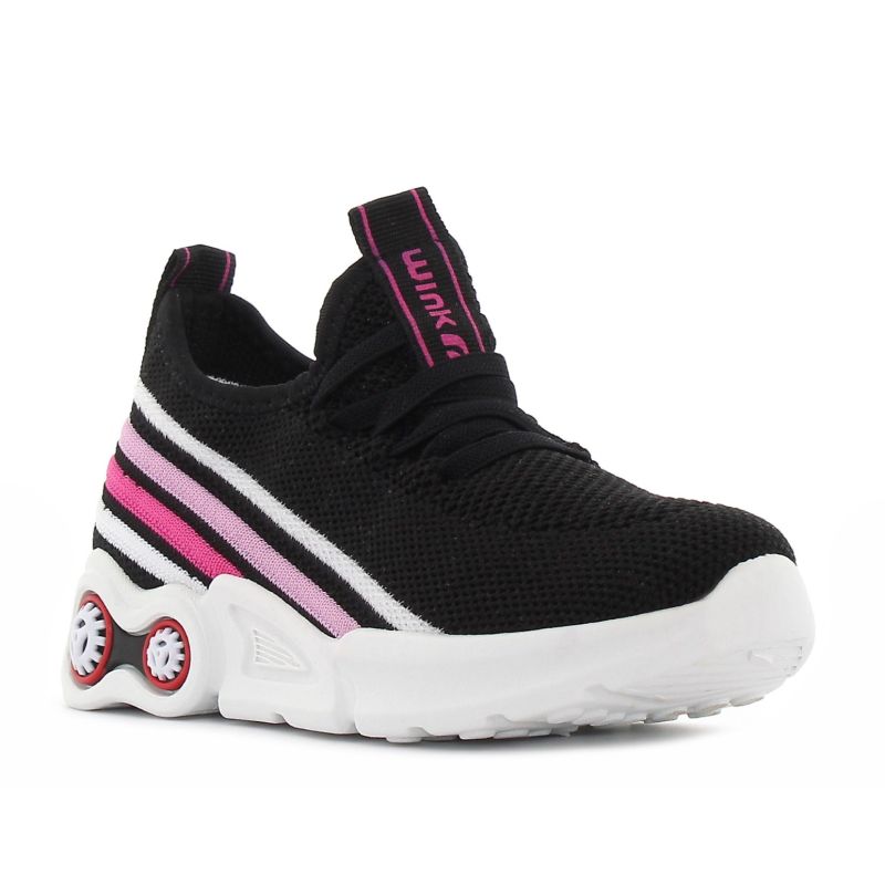 Wink - Masin fekete gyerek cipő