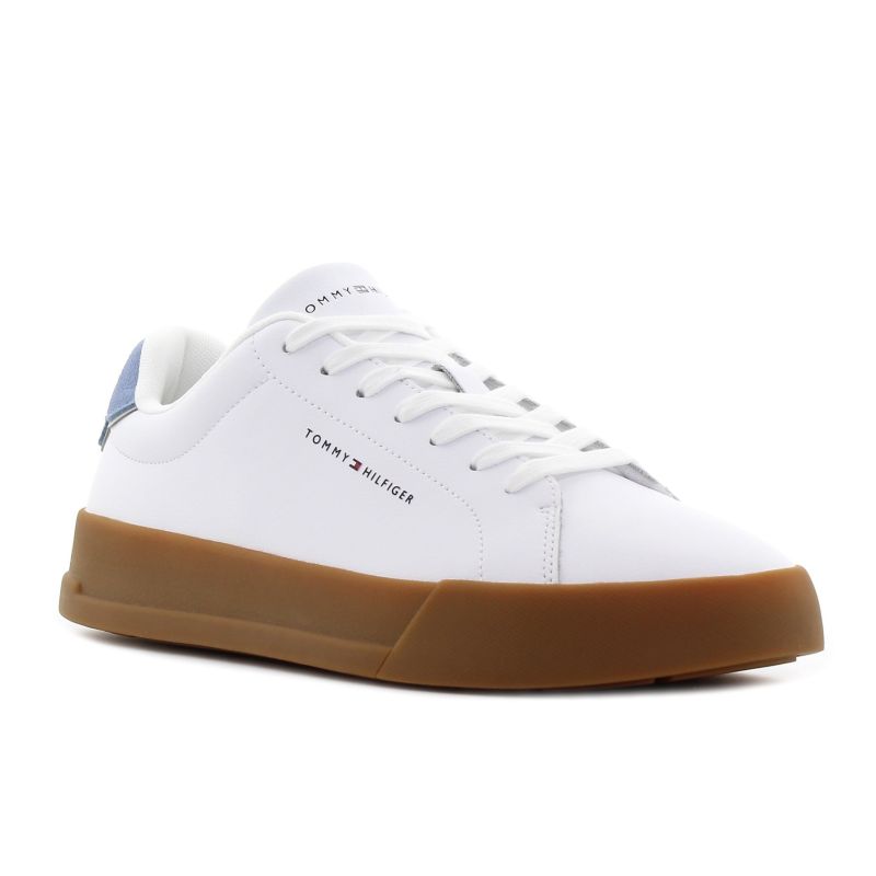 Tommy Hilfiger TH Court LTH Deta fehér férfi cipő