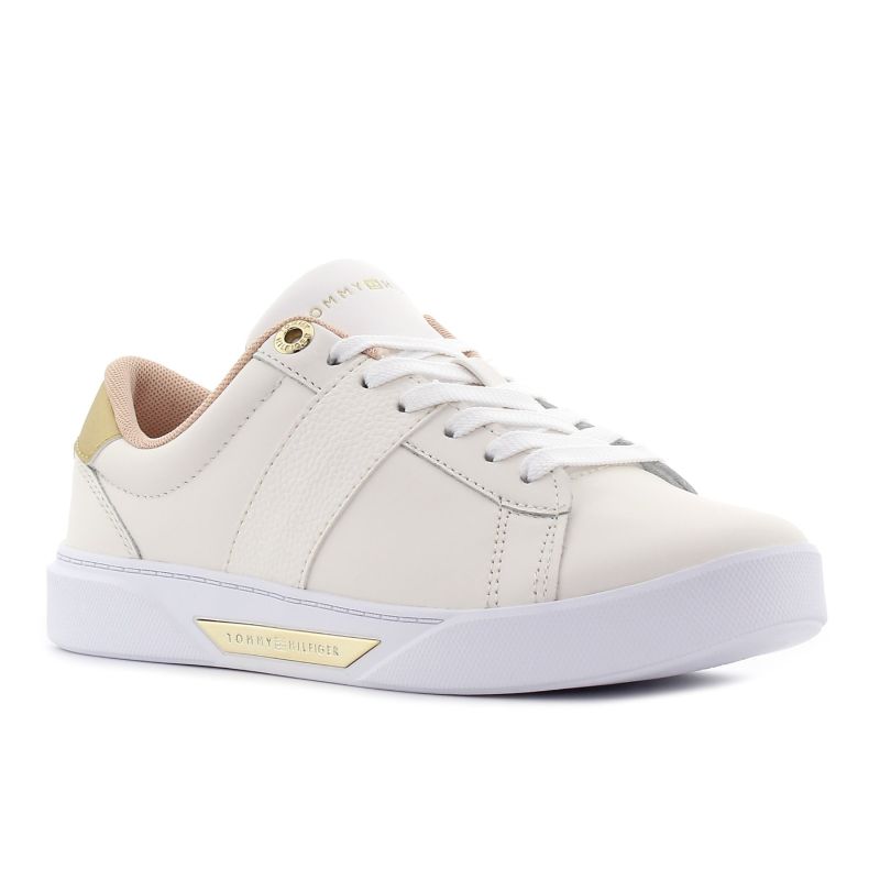 Pantofi din piele pentru femei Tommy Hilfiger Chic Panel-01