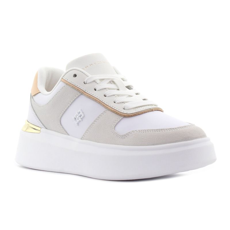 Tommy Hilfiger TH Fashion Court bézs női cipő