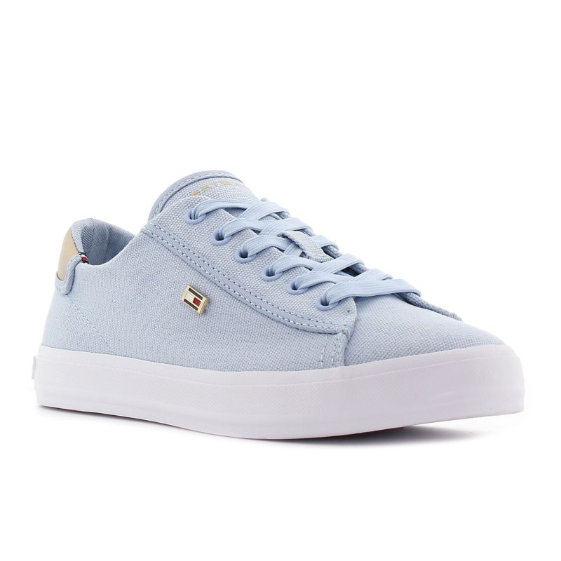 Tommy Hilfiger Vulcanic Canvas világoskék női cipő