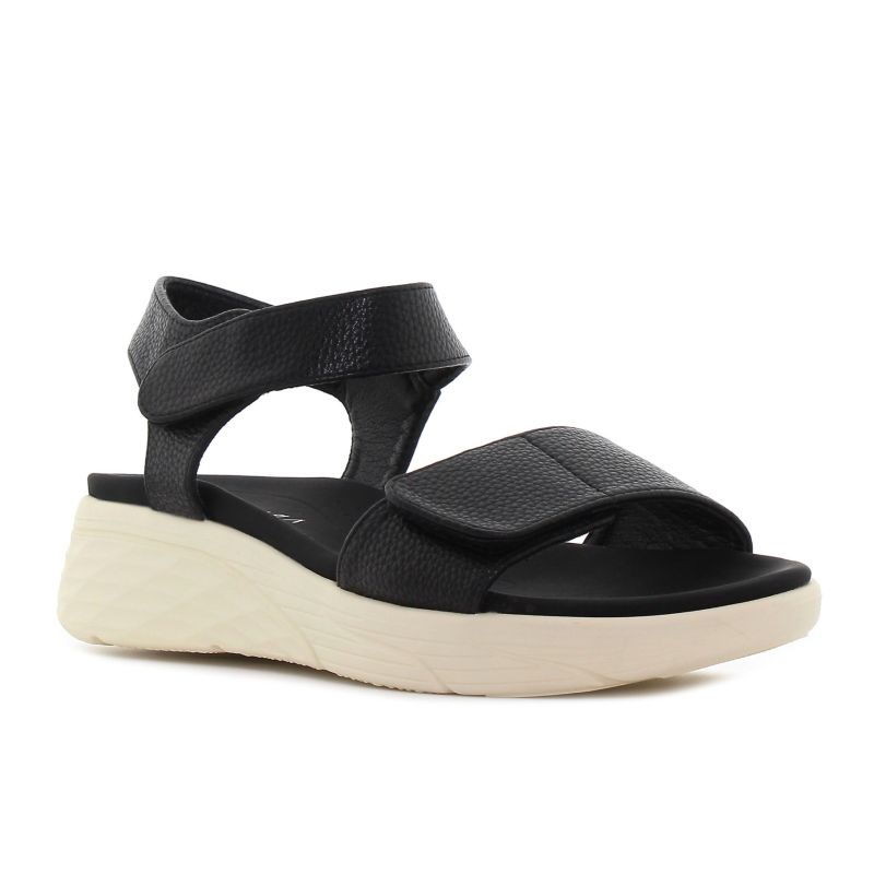 Yolera - Luna fekete női szandál