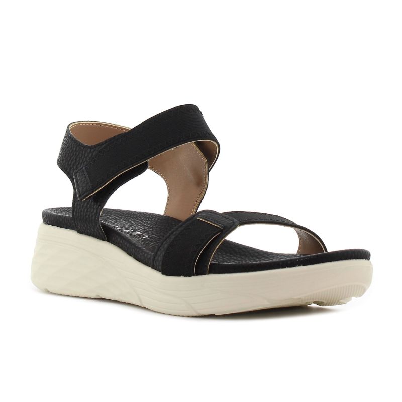 Yolera - Reina fekete női szandál