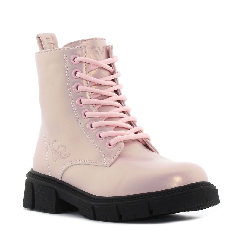 Wink - Nonill rózsaszín bélelt gyerek bakancs