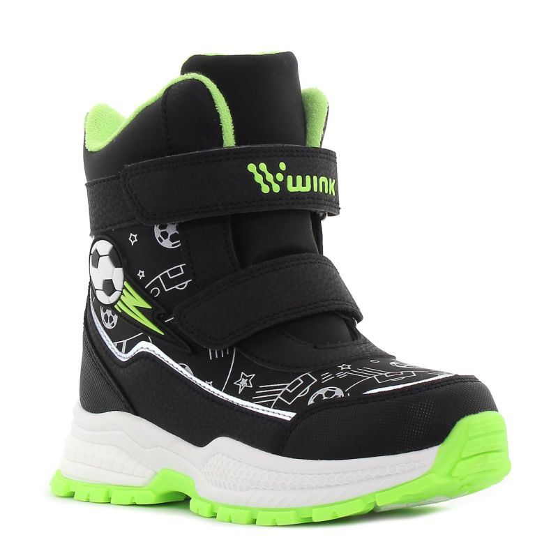 Wink - Socc fekete gyerek csizma