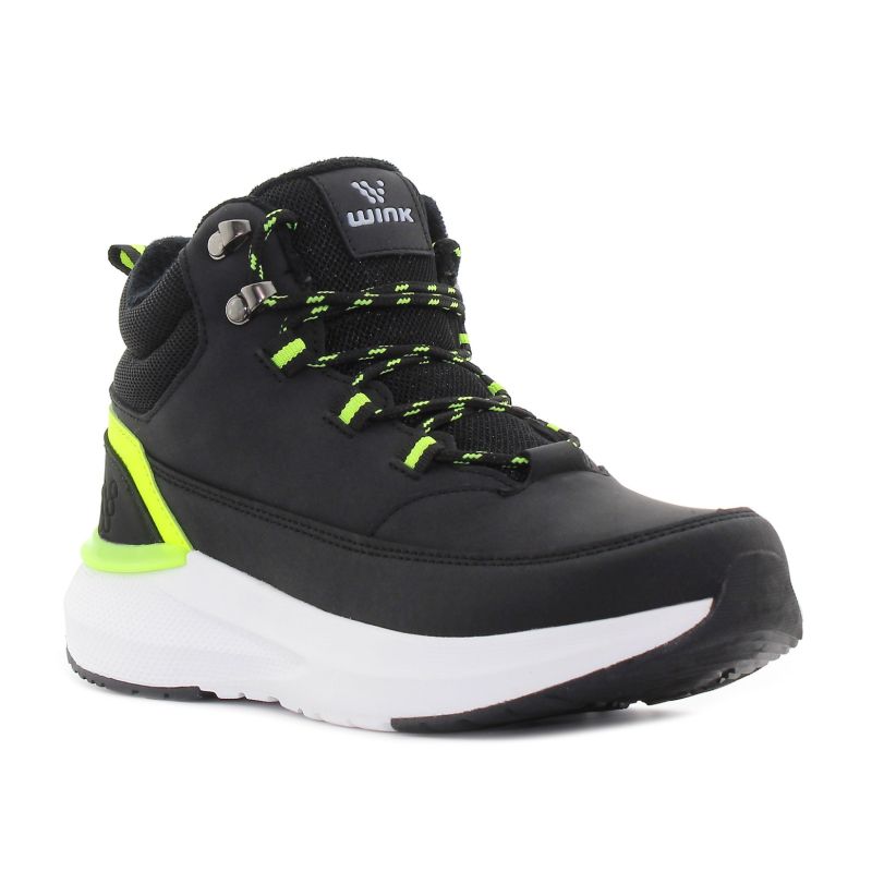 Wink - Wibers fekete junior csizma