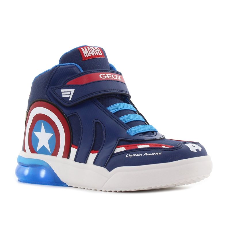 Geox J Grayjay B flashing copii pantofi-01