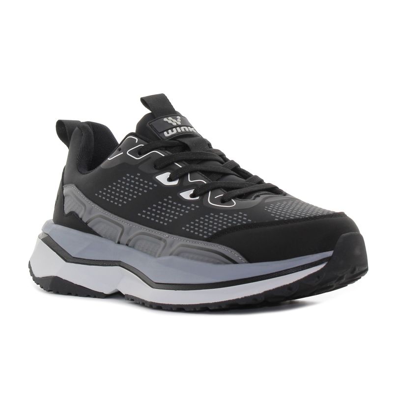Wink - Staail fekete-szürke férfi sneaker