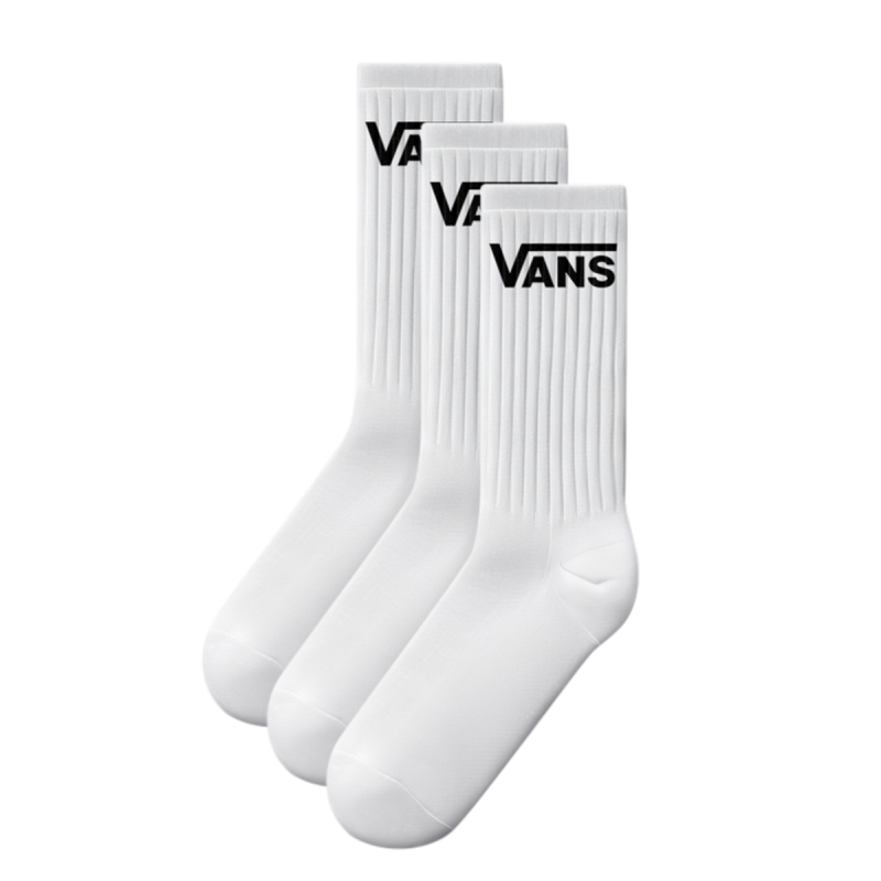 Vans Classic Crew fehér zokni szett (3-pár)