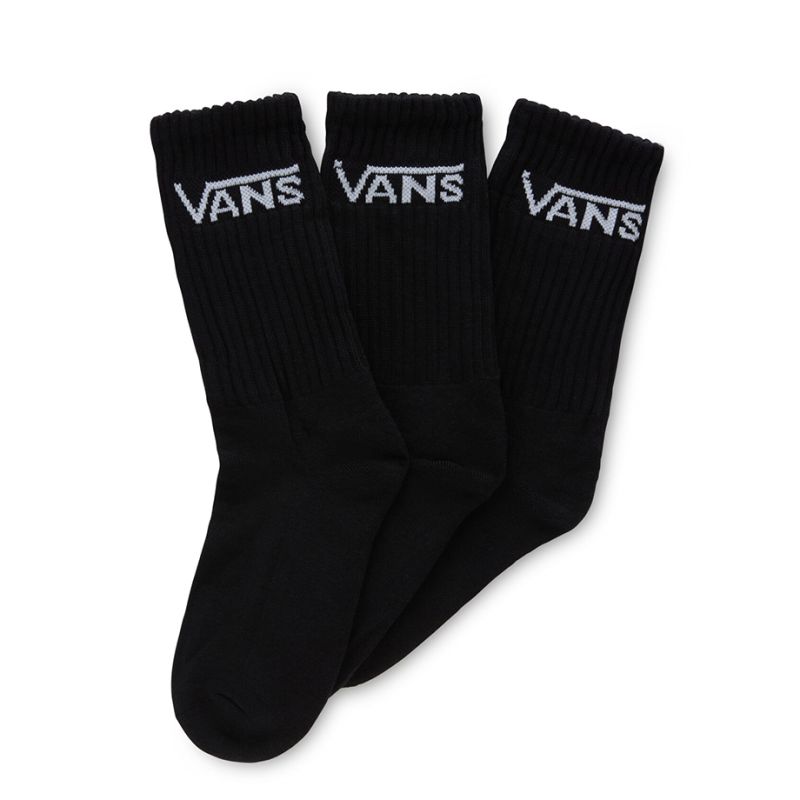 Vans Classic Crew fekete női zoknicsomag (3 pár)