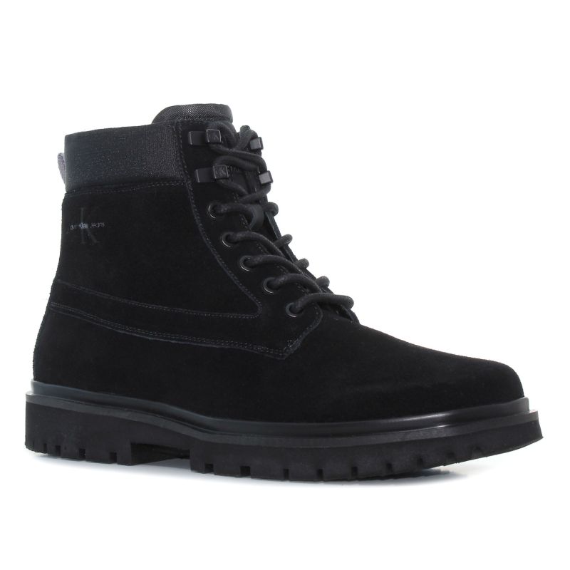 Calvin Klein Eva Mid Laceup cizme pentru bărbați-01