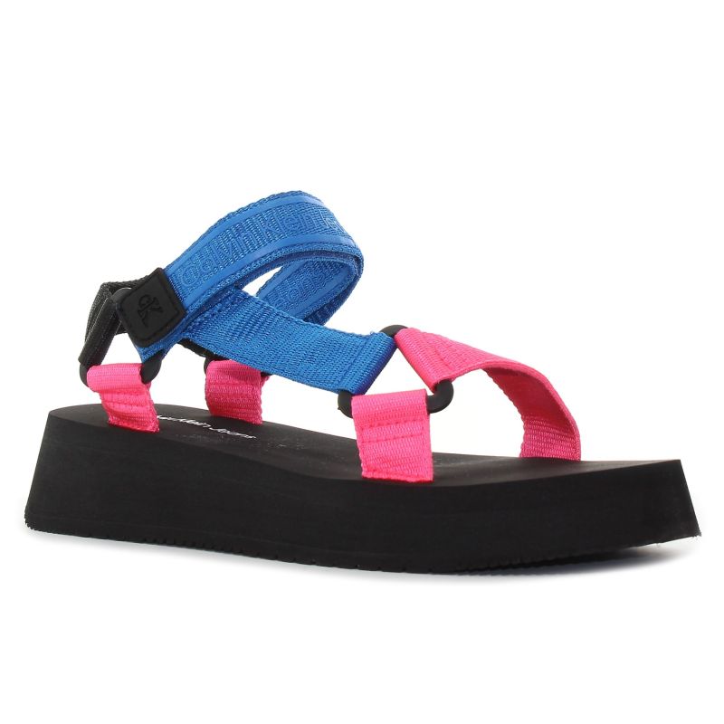 Calvin Klein Prefresato sandale de culoare pentru femei-01