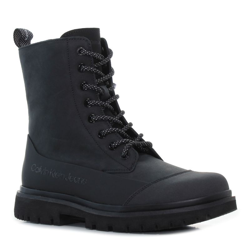 Calvin Klein Chunky Combat Laceup Boot cizme pentru femei-01