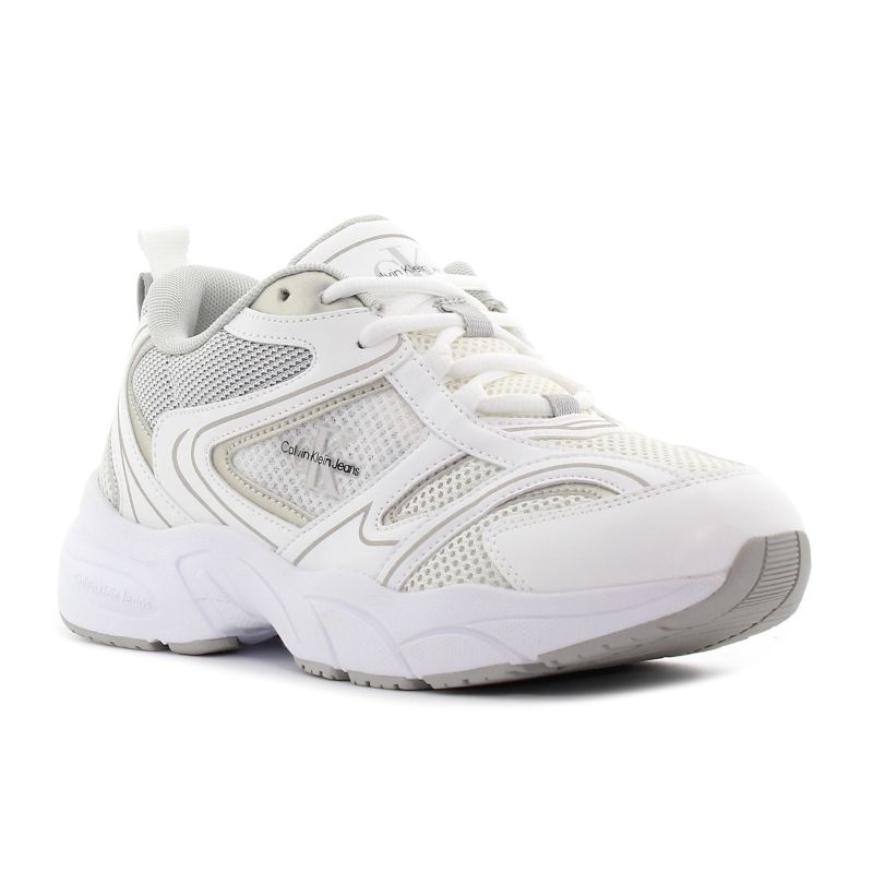 Calvin Klein Retro Tennis Mesh fehér női cipő