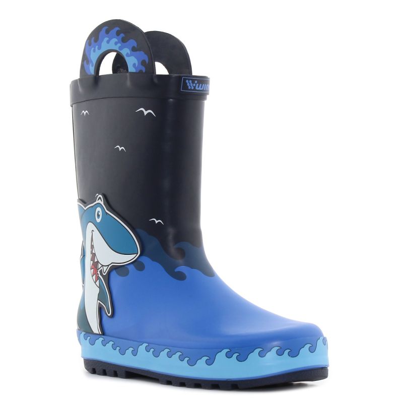 Wink - Aqqo sötétkék fiú baba gumicsizma -BD61066-B