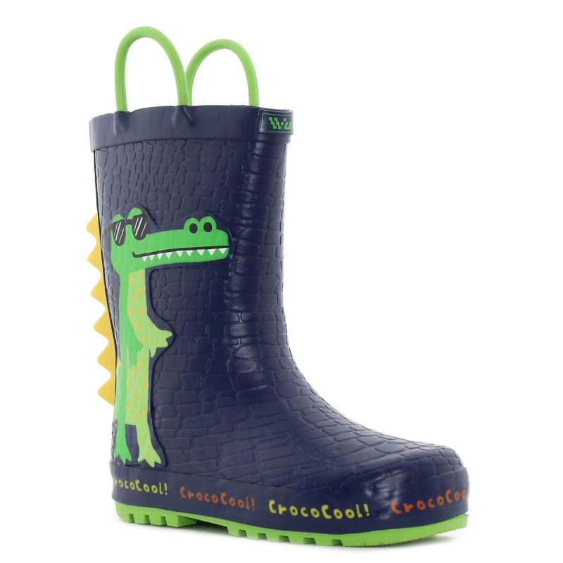 Wink - Aqqo sötétkék fiú baba gumicsizma -BD61067-B